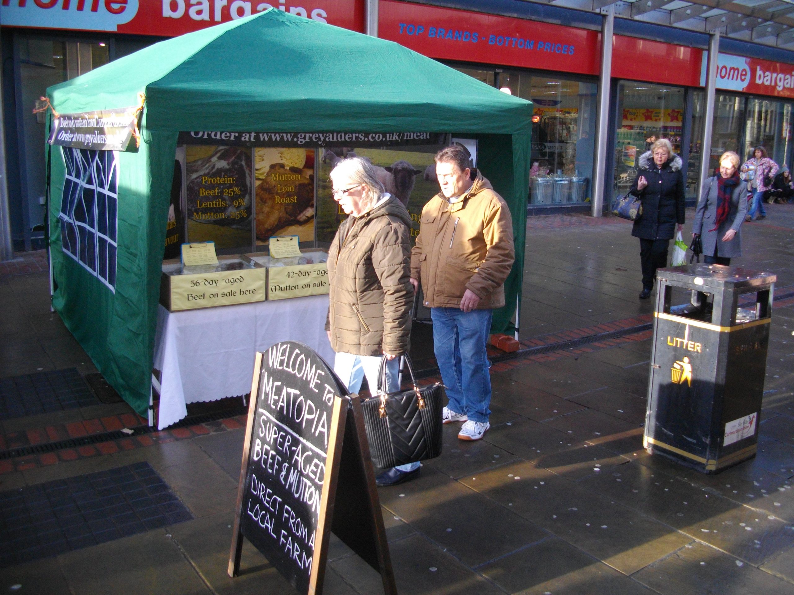 Grey Alders Market Stall