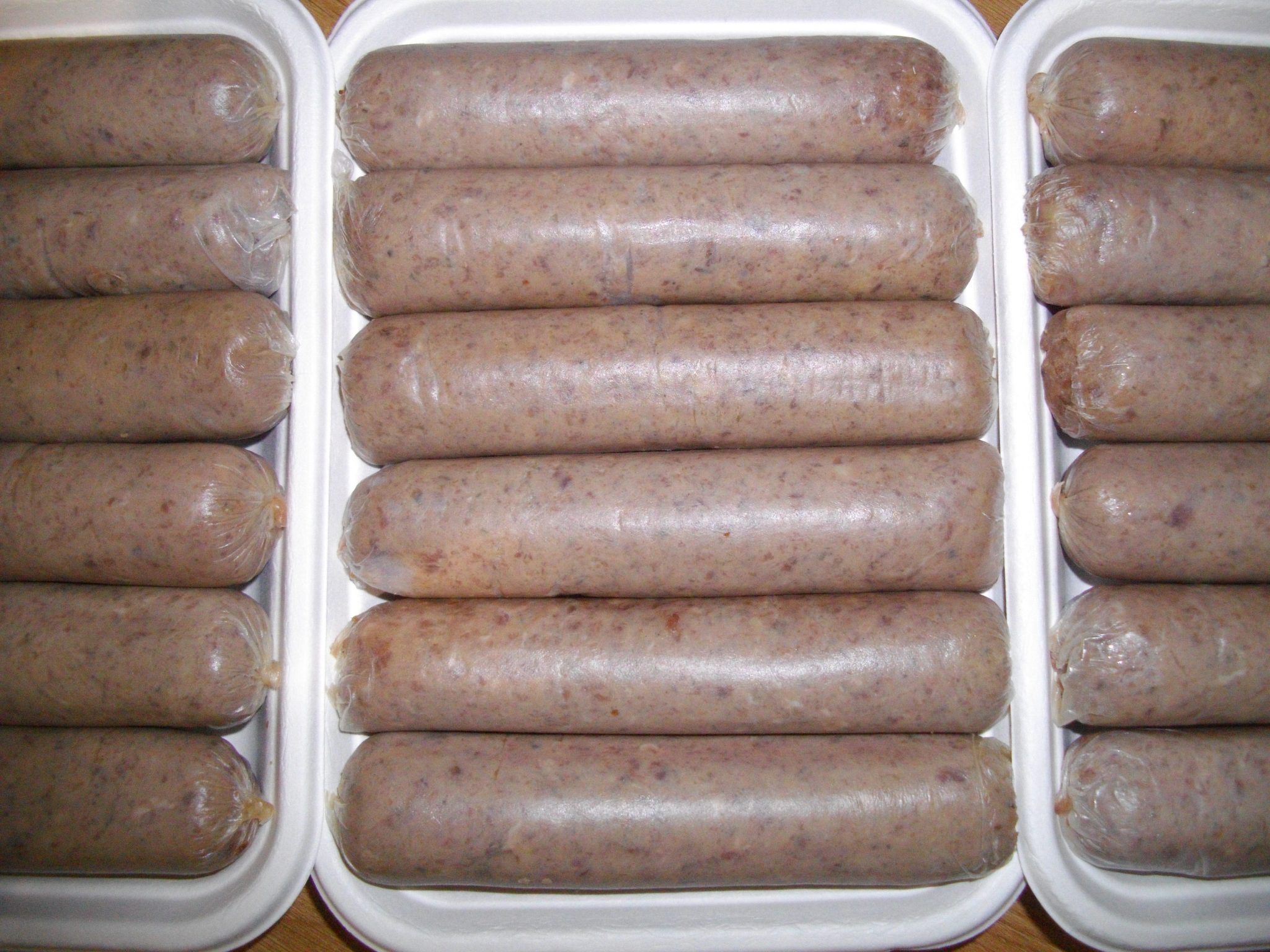85 Gourmet Beef Sausages Grey Alders