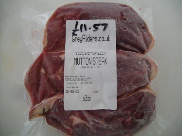 Mutton Steaks (3)