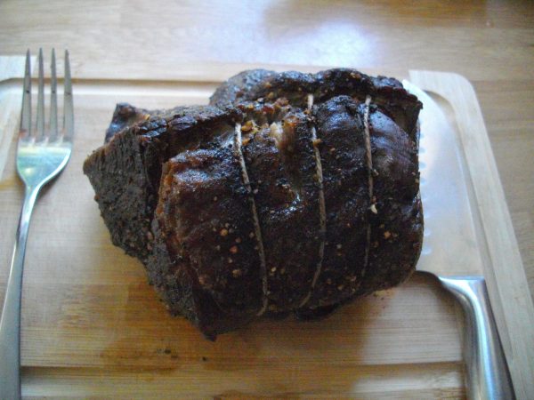 Slow Roast Cooked