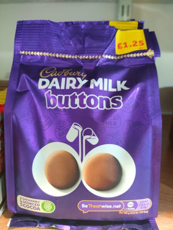 Dairy Milk Buttons